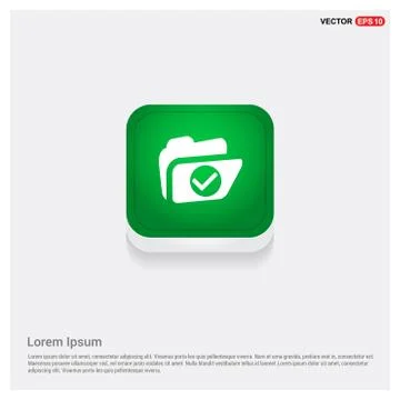 Folder icon Stock Illustration