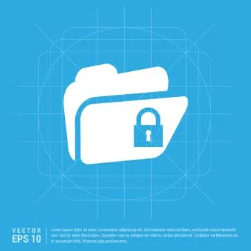 Folder icon Stock Illustration