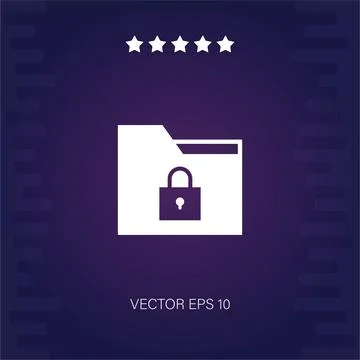 Folder  icon Stock Illustration