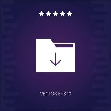 Folder  icon Stock Illustration
