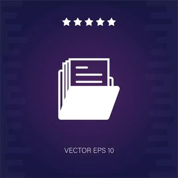 Folder  icon Stock Illustration