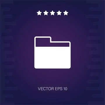 Folder  icon Stock Illustration