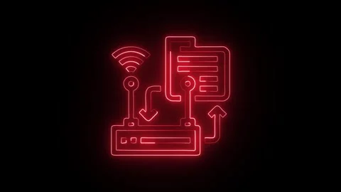 Folder Icon Isolated on Black Background File Storage Symbol Design Видео 331352121