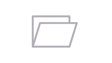 Folder icon with a pink arrow pointing towards it, indicating a direction o.. Stock Footage 334998388
