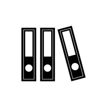 Folder icon stock vector illustration 库存插图