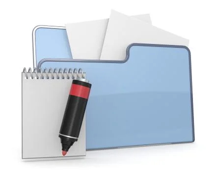 Folder icon text Stock Illustration