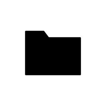 Folder icon vector. document folder icon Stock Illustration