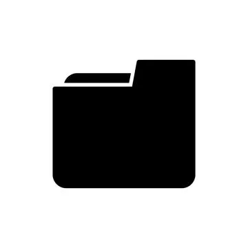 Folder icon vector. folder sign and symbol Stock Illustration