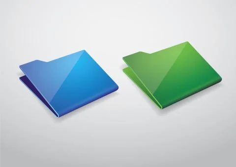 Folder icon vector イラスト素材