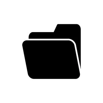 Folder icon vector illustration. folder sign and symbol Stock-Illustration