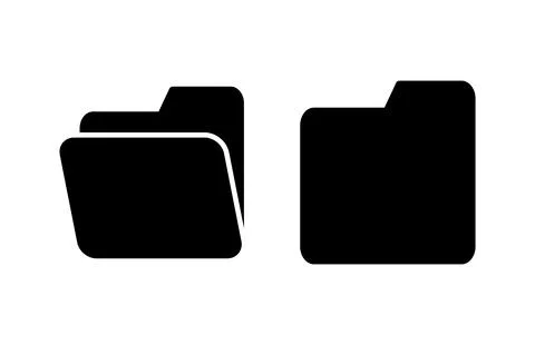 Folder icon vector illustration. folder sign and symbol Stock-Illustration