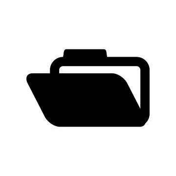 Folder icon vector template illustration design Stock Illustration