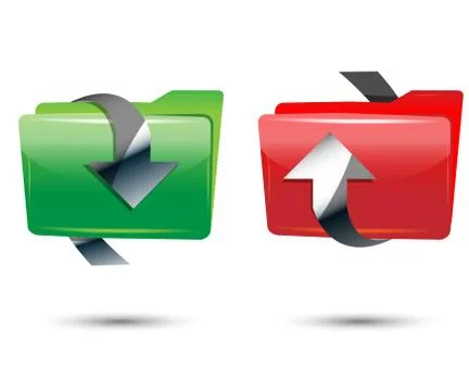 Folder Stock Illustration