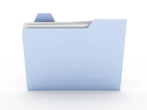 Folder Illustrazione stock