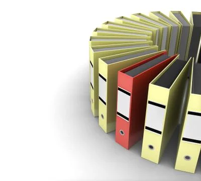 Folder Stock Illustration