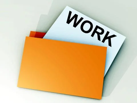 Folder Stock Illustration