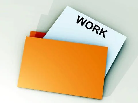 Folder Stock Illustration