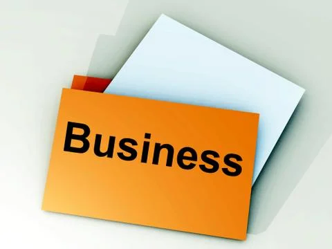 Folder Stock Illustration