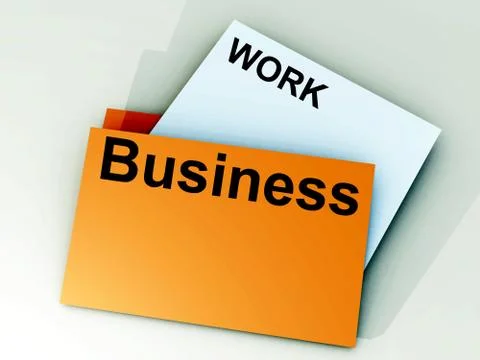 Folder Stock Illustration