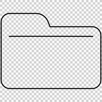 Folder Illustrazione stock