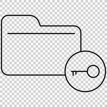 Folder Illustrazione stock
