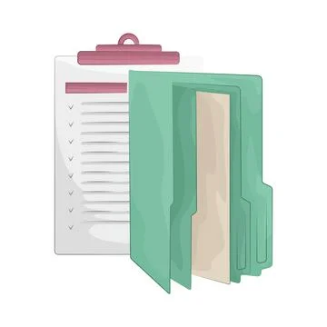 Folder Illustration Stock Illustration