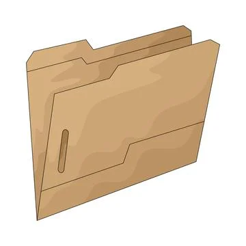 Folder illustration Stock-Illustration