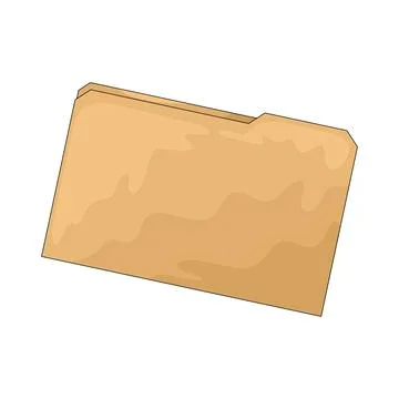Folder illustration Illustrazione stock