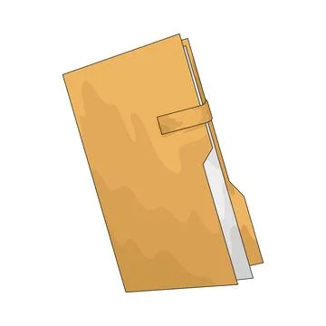 Folder illustration Illustrazione stock