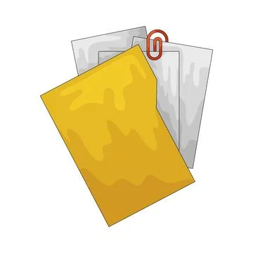 Folder illustration Stockillustratie