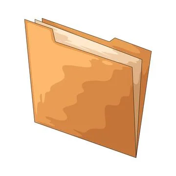 Folder illustration Stock Illustration
