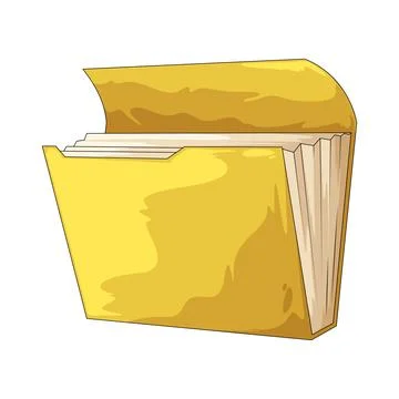 Folder illustration Stock Illustration