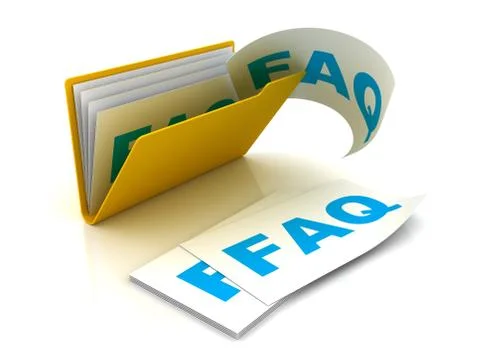 Folder with paper out Stock Illustration