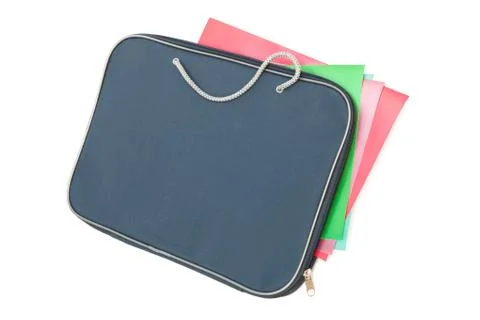 Folder of papers Stock Photos