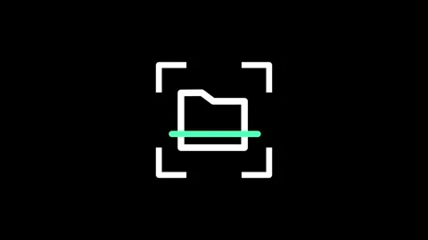 Folder Scanner Stock Footage 335609579