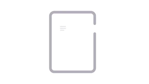 A folder with a star icon, indicating a categorized or organized digital re.. Video stock 334834170
