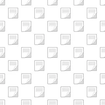 Folder with table excel icon, outline style Stock Illustration