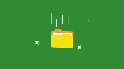 Folder transition icon animation. Stock Footage 168013190