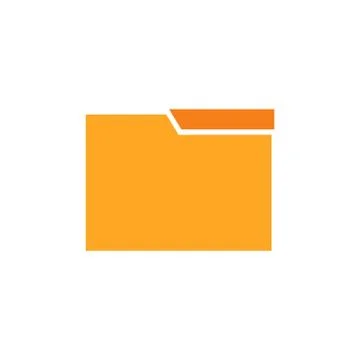 Folder vector design template illustration Stock Illustration