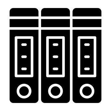 Folder Vector Icon Design Illustration Stock Illustration