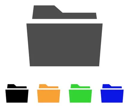 Folder Vector Icon Stock Illustration