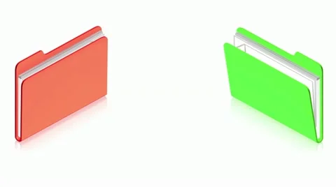 Folders 2 Stock Footage 11479885