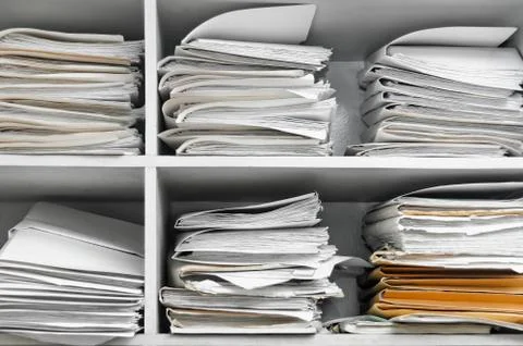 Folders Stock Photos