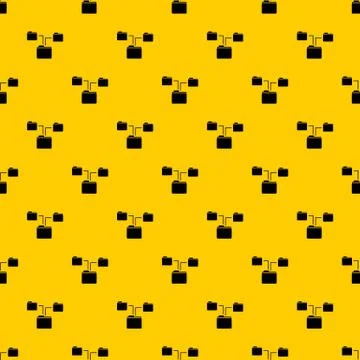 Folders structure pattern Stock Illustration