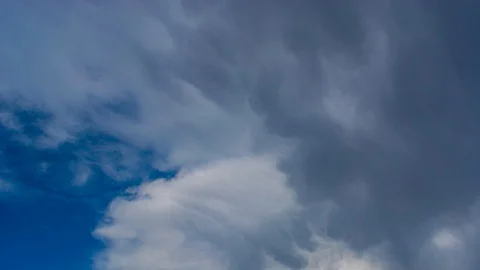 Folding and merging Cloud formations backgroud Time Lapse, Timelapse, Time-La Stock Footage 129351505