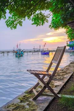 Folding chair Stock Photos