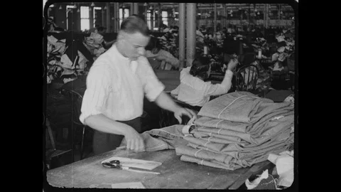 Folding Clothes Stock Footage 126655290