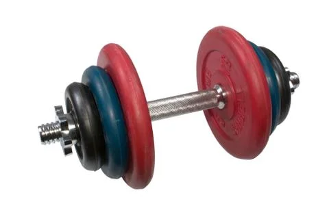 Folding dumbbell Stock Photos