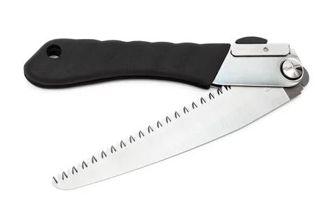 Folding hacksaw Stock Photos
