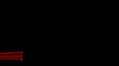 Folding Lower Third Stock After Effects